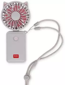 Legami Mini-Ventilator "Kitty" tragbar, wiederaufladbar (FAN0005)
