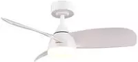 REALITY Leuchten LED Deckenleuchte "HELSINKI mit Ventilator, Deckenventilator...