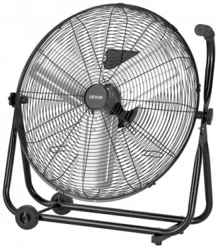 VEVOR Industrie-Bodenventilator Ø609,6mm 360° neigbar 3 Geschwindigkeitsstufen