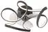 QAZQA Mandy Deckenventilator LED dimmbar Ø55cm Schwarz (105357)