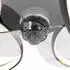 QAZQA Mandy Deckenventilator LED dimmbar Ø55cm Schwarz (105357)