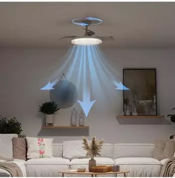 Philips Solr Deckenventilator LED 32W dimmbar mit Fernbedienung – Philips Solr – Deckenventilator mit integrierter LED-Beleuchtung