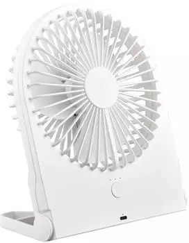 Trio Breezy Tischventilator kabellos, wei&szlig;, 2W, USB-C (R044-01)