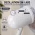 Buri Standventilator oszillierend 40W, weiß (6er-Pack)