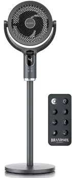 Brandson Standventilator DC-Motor, 3D-Oszillation, Fernbedienung (308326)