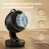 Songmics Tischventilator 2-in-1 LED-Display 20dB 8 Stufen