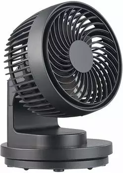Sichler USB-Tischventilator VT-120.T, bürstenloser Motor, 3 Stufen, Oszillation, 5W (VT-120.T)