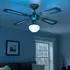 Globo Smart Home LED-Deckenventilator RGB 8,5W, Ø106,6cm, App- & Sprachsteuerung