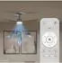Philips Olas Deckenventilator LED 35W, dimmbar, mit Fernbedienung (D175363)
