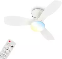 Briloner Leuchten LED Deckenleuchte "LUFITO Deckenventilator" LED-Board 1 Stk.