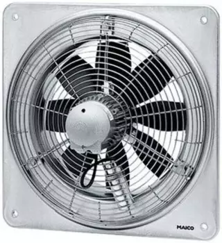 Maico EZQ 35/6 B Axial-Wandventilator quadratische Wandplatte DN350 (0083.0108)