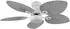 Globo Elise Deckenventilator mit LED, CCT, Fernbedienung, weiß (03672W)