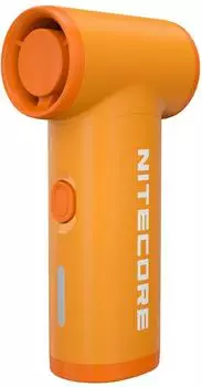 Nitecore NEF Nano Mini-Handventilator mit Akku, USB-C, orange (NC-NEFNANO-O)