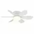 Eglo Clovelly LED-Deckenventilator Ø52cm weiß, dimmbar, CCT, Fernbedienung (Clovelly)
