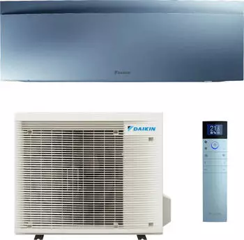 Daikin Emura 3 Wandgerät Inverter-Klimaanlage 3,4kW, silber (FTXJ35AS)
