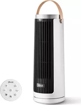 Levoit Windi Mini Plus Turmventilator wei&szlig;, kabellos, Timer (LTF-F132B-WEUR)