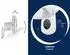 Beper Wandventilator mit Fernbedienung und Timer, 3 Stufen (P206VEN600)