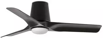Faro Hey Tub S Deckenventilator DC, LED, schwarz, 90cm (338271S)