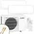 Mitsubishi Electric Multisplit-Klimaanlage MXZ-2F42VF4 + MSZ-AY25VGKP + MSZ-AY35VGKP + Quick-Connect