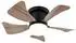 Globo Wood effect LED ceiling fan 40.6 cm