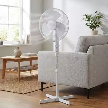 V-TAC Standventilator 120 cm weiss