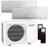 Mitsubishi Electric Multisplit-Klimaanlage MXZ-2F42VF4 + MSZ-EF18VGK + MSZ-EF25VGK silber