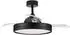 Nova Luce Nevma LED-Deckenventilator Ø 107cm 36W CCT schwarz (9952377)