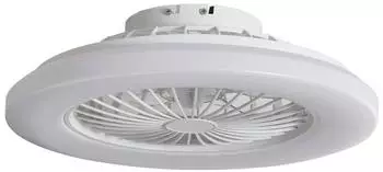 Lindby Vedin LED-Deckenventilator wei&szlig;, DC, &Oslash;49cm, CCT (10041454)