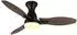 Globo White LED ceiling fan with reversible blades 107 cm