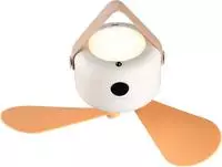 REALITY Leuchten LED Deckenleuchte "RENA mit Ventilator, Akku-H&auml;ngeventilator...