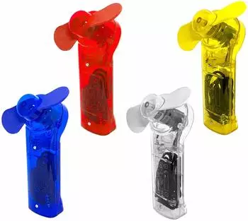 Eaxus Mini-Handventilator mit Umh&auml;ngeband, 4er-Set (156134735)