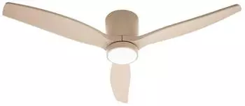 Lucande Sorin LED-Deckenventilator beige, DC, IP44 (10034323)