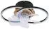 Lindby Lomana LED-Deckenventilator, dimmbar, schwarz (10022125)