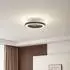 Lindby Teleo LED-Deckenventilator Ø48cm, schwarz, DC, Tuya (10022143)