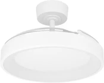 Eglo Torreya Deckenventilator mit Licht, wei&szlig;, 98cm (369626)