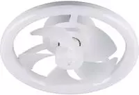 REALITY Leuchten LED Deckenleuchte "PAJALA mit Ventilator, Deckenventilator mit