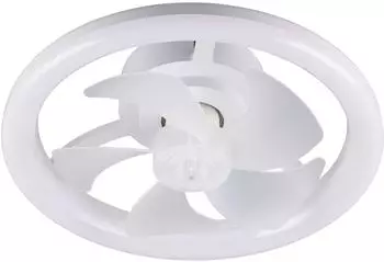 Trio Pajala LED-Deckenventilator mit Licht 22W CCT, wei&szlig; (R69172131)