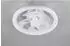 Trio Pajala LED-Deckenventilator mit Licht 22W CCT, weiß (R69172131)