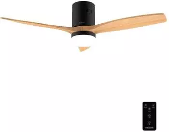 Cecotec EnergySilence Aero 5600 Classic Black&LightWood Deckenventilator 52" DC 40W (A01_EU01_122152)