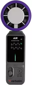 Verbatim Cool'n'Go Ice Touch Pro Handventilator 3000mAh, violett/grau (32349)