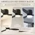 HomCom Deckenventilator mit Beleuchtung, Fernbedienung, 115cm, schwarz (B31-517V00BK)