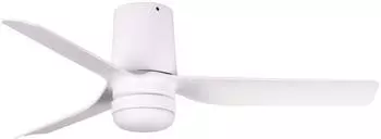 Faro Barcelona Mini Punt Tub Deckenventilator DC, LED, 90cm, wei&szlig; (338321S)