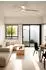 Faro Barcelona Punt Tub M Deckenventilator DC weiß/ahorn LED 20W 2700K