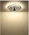 Globo Deckenventilator LED dimmbar, Farbwechsel, Fernbedienung, sandfarben, Ø48cm (03681)