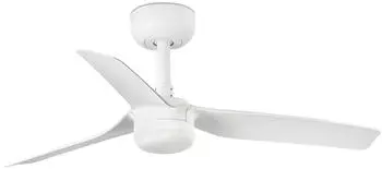 Faro Mini Punt Deckenventilator DC, wei&szlig;, LED, 90cm (338201S)