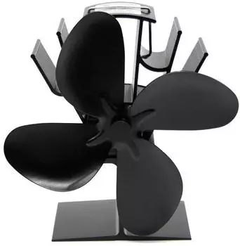 Valo Ofenventilator 4 Bl&auml;tter, stromlos, ger&auml;uscharm (VK000601)