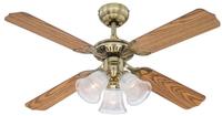 Westinghouse Deckenventilator Princess Trio, 78265, &Oslash; 105cm, mit Beleuchtung,