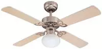 Westinghouse 7227240, Westinghouse Vegas Ahorn/Silber