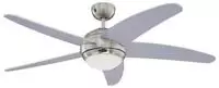 Westinghouse 7222040, Westinghouse Bendan 132 cm Silber/Chrom