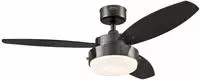 Westinghouse Deckenventilator Alloy, 78764, &Oslash; 105cm, mit Beleuchtung, Fl&uuml;gelfarbe